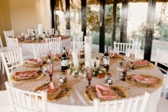Acacia Wedding Venue Floral Table Arrangements